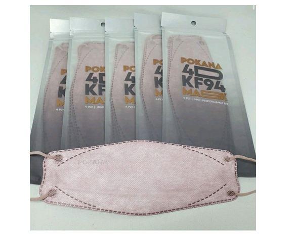 Pokana 4D KF94 Mask Isi 2 Nude Pink