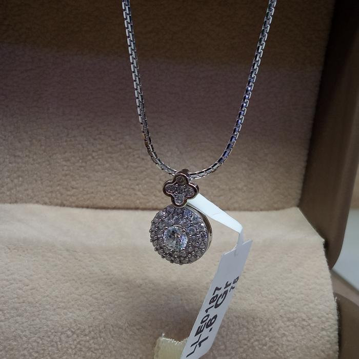 Kalung Italy + Liontin Emas 750
