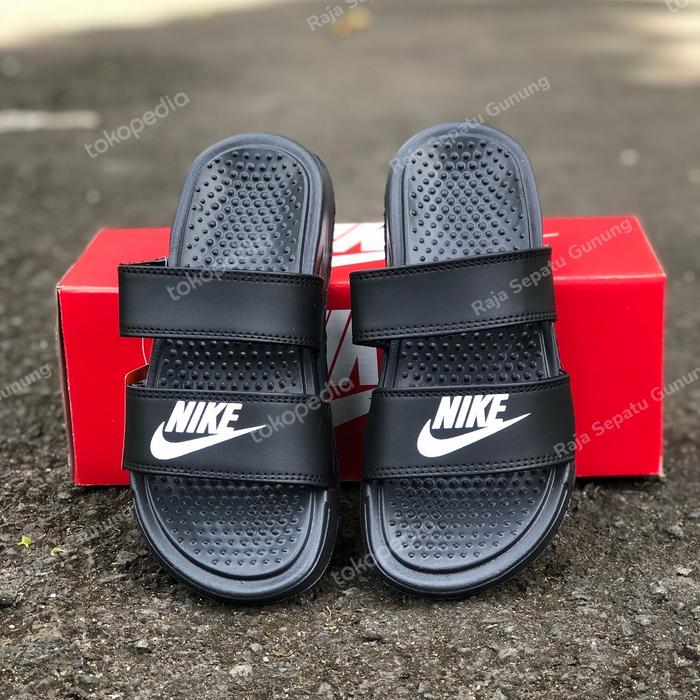 Sandal Nike Benassi Duo Ultra // Sendal Nike Slide Black Original