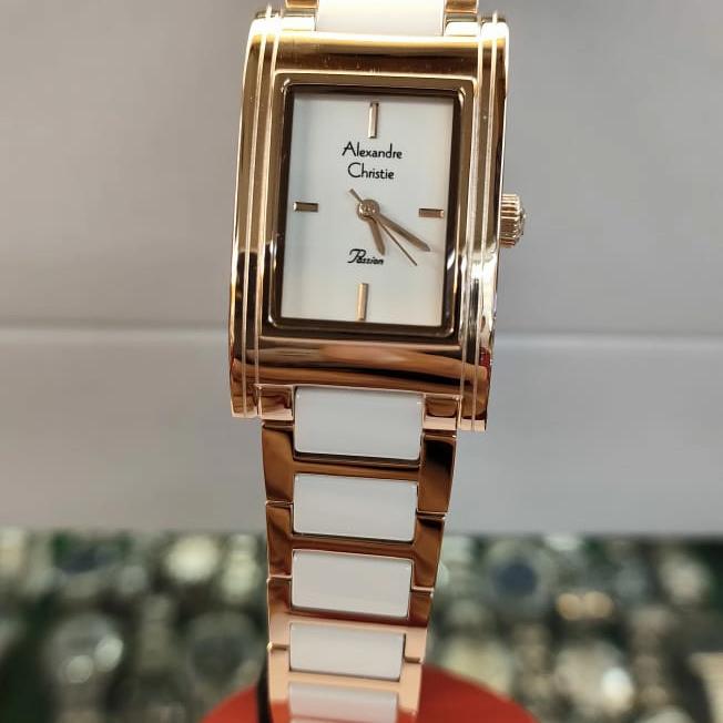 Jam Wanita Ori Alexandre Christie Ac 2983 LH All Stainless Steel
