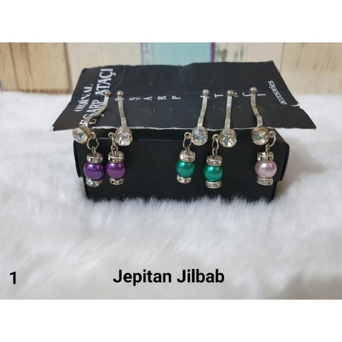 JEPITAN JILBAB TURKI | JARUM JILBAB KHAS TURKI
