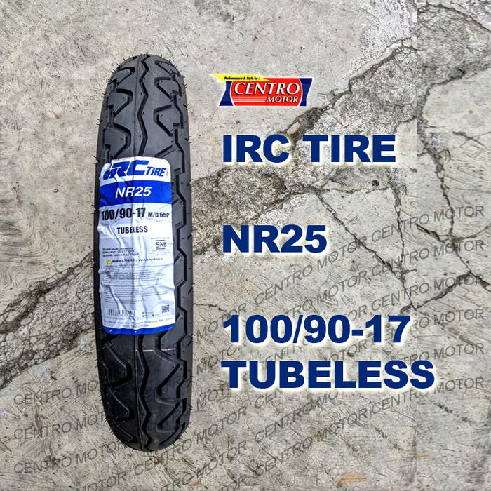 BAN BELAKANG VERZA/NEW MEGA PRO MONO/CB VERZA ukuran 100/90-17 TUBELESS.Cocok untuk segala medan