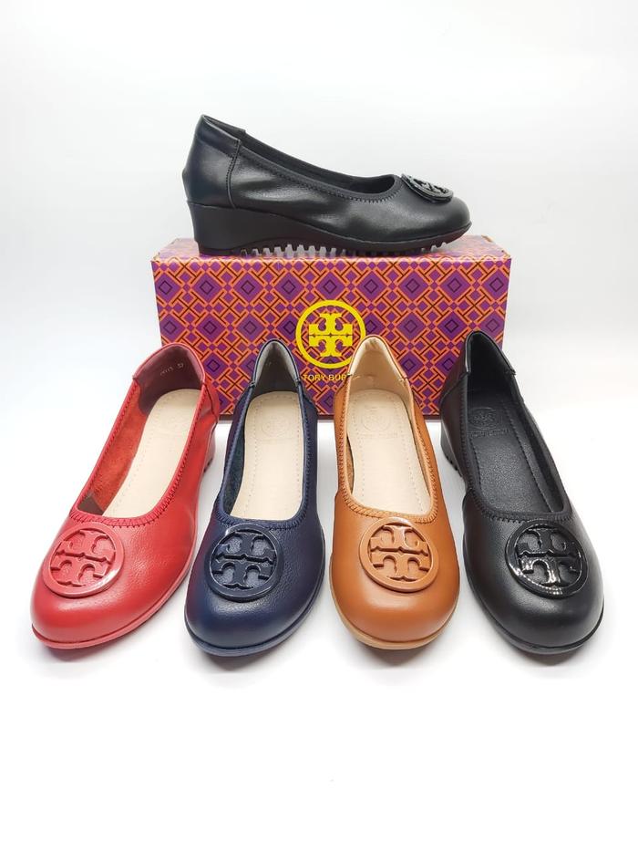 Sepatu Wanita Tory Wedges 0013 / Sepatu Kerja / Wedges