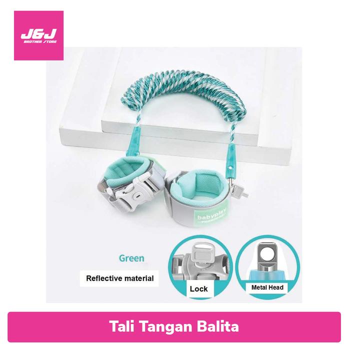 Babyplay Harness Balita Tali Tangan Anti Lost Wrist 2.5M