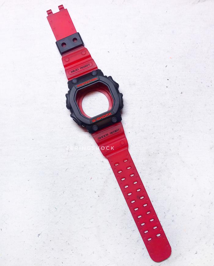 BNB Gshock GX56 Kingkong RED BLACK MATTE Strap Besel Casio G-shock