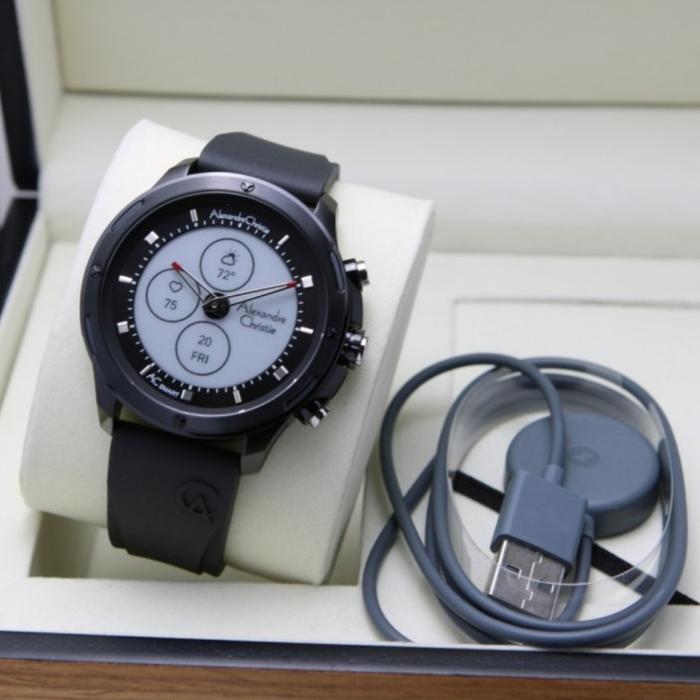 Jam Tangan Smartwatch Alexandre Christie Ac S002 MF Hybrid Stainless S