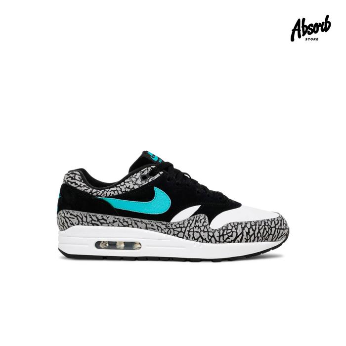 Nike Air Max 1 x Atmos “Elephant” (Black/Clear Jade/White) 2017