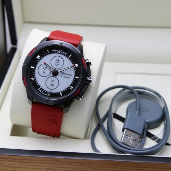 Jam Tangan Smartwatch Alexandre Christie Ac S002 MF Hybrid Steel