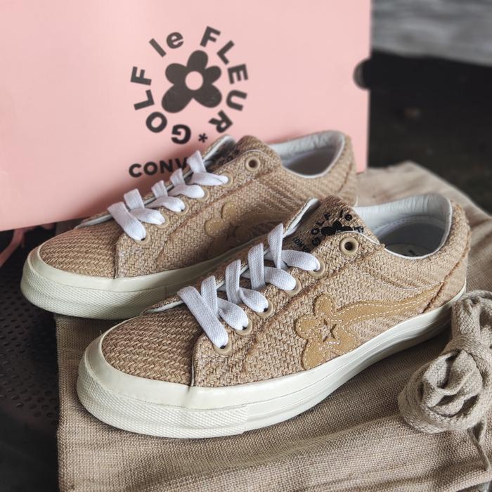 Converse One star Ox golf le fleur "Burlap"