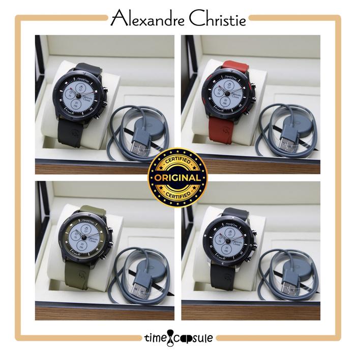 Jam Tangan Pria ALEXANDRE CHRISTIE Original AC S002 MF Smart Watch