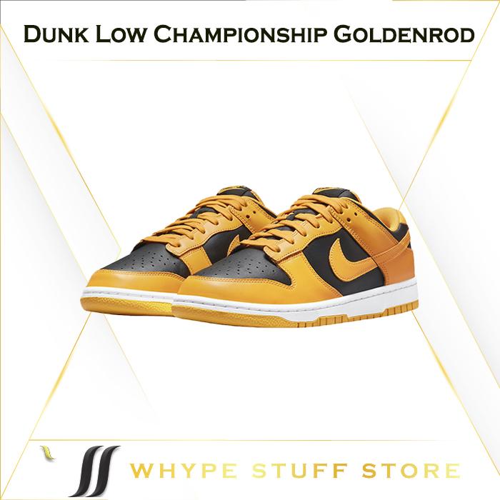 Nike Dunk Low Goldenrod - DD1391-004 - 100% Authentic
