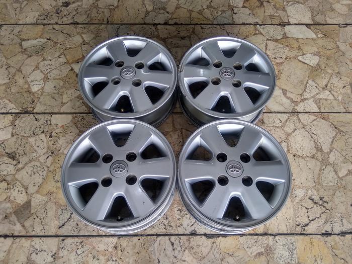 Velg Mobil Bekas Ori Avanza Ring 14x5 pcd 4x114 (4pcs) Xenia Avanza