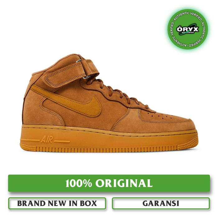 Nike Air Force 1 Mid '07 Flax / Gum Light Brown / Black / Wheat