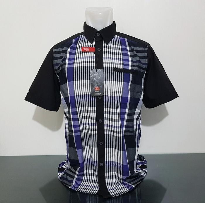 Baju Kemeja LGS Size M L XL & XXL - Lbr Dada 52 54 56 & 58 cm Ori New