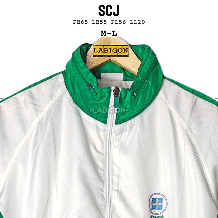 Jaket Bomber Varsity SCJ Sport Thrift Second Original Preloved M051