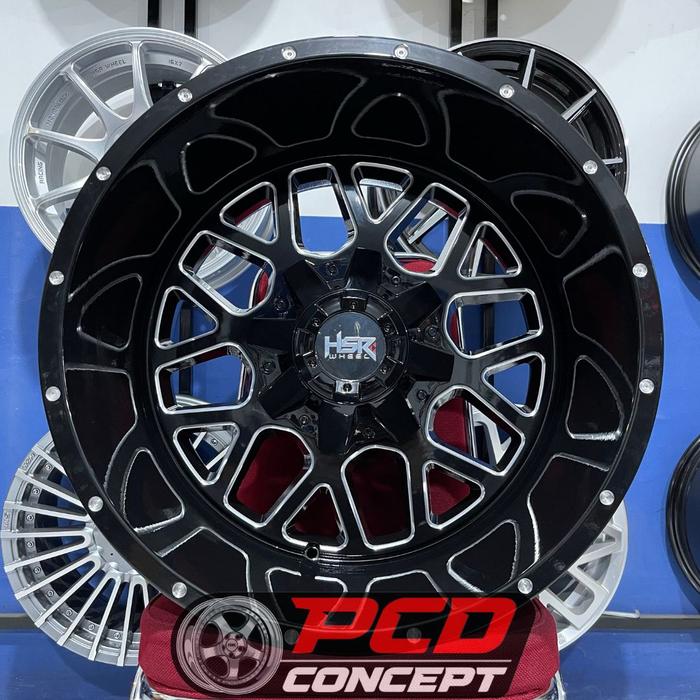 Velg Mobil Racing R20x12 Pelek mobil ford Ranger ring 20 lebar 12