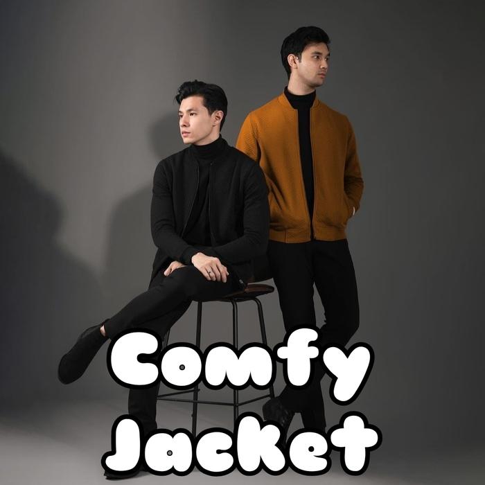 Comfy Jacket MALE ID HEYMALE (READY SIAP KIRIM)