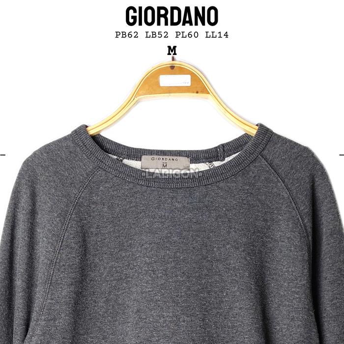 Crewneck Sweater GIORDANO Original Second Preloved Thrift M067