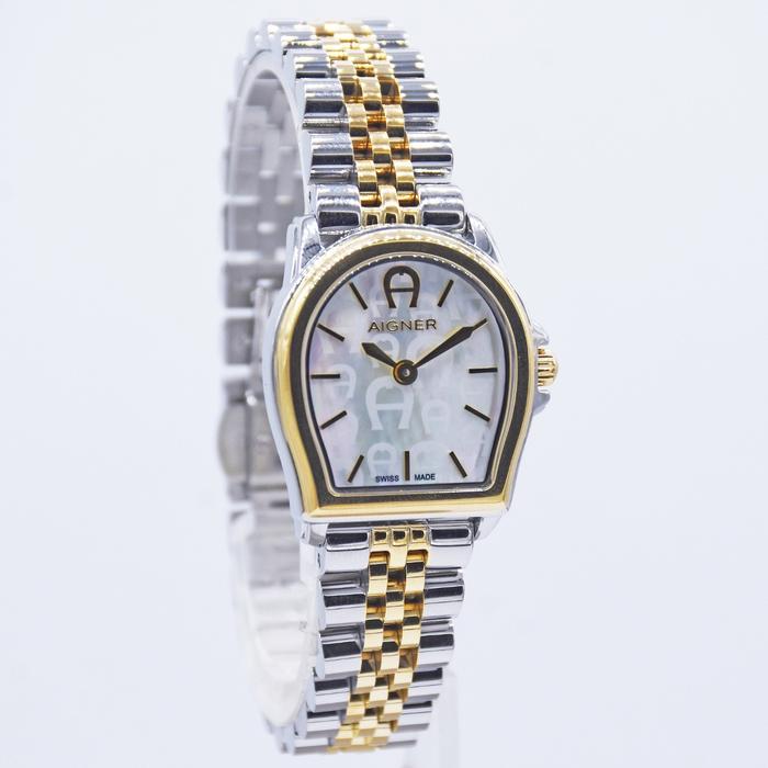 Jam Tangan Wanita Aigner Verona ARWLG4810003 Silver Gold Originlal
