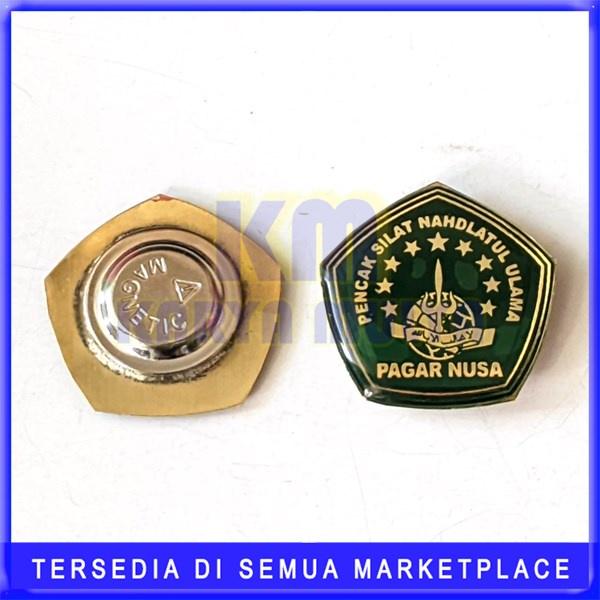 Lencana Logo Pencak Silat Pagar Nusa - Pin Pencak Silat NU Magnet - KM