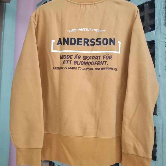 crewneck andersson bell second / jakethoodiemurah thrifting