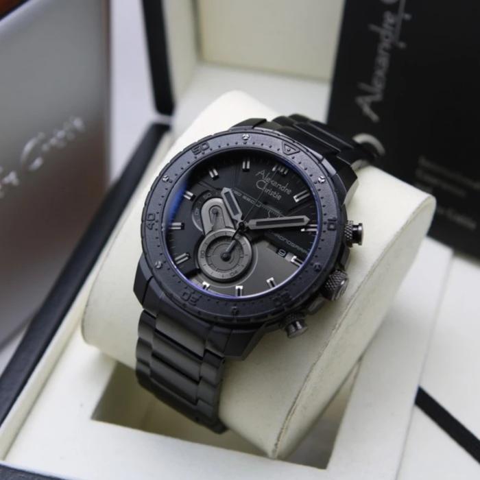 ALEXANDRE CHRISTIE AC 6627 FULL BLACK AC6627 PRIA ORI,,STAINLESS