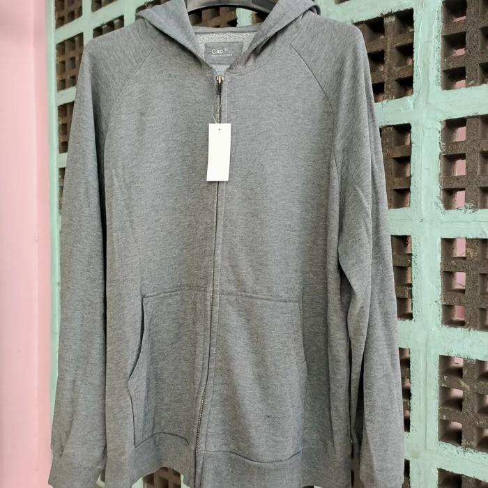 ZipHoodie Gap /jakethoodiemurah/ jaket abu2 / thrifting