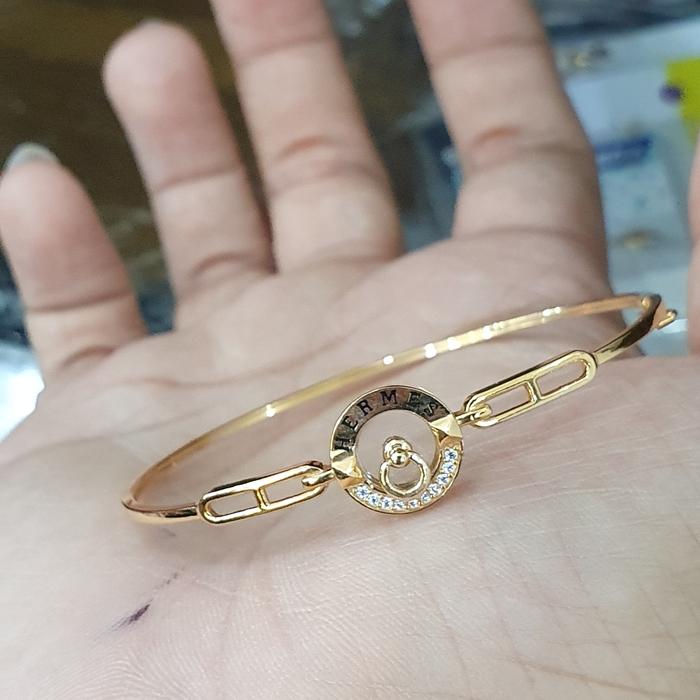 gelang bangle herm* simple emas