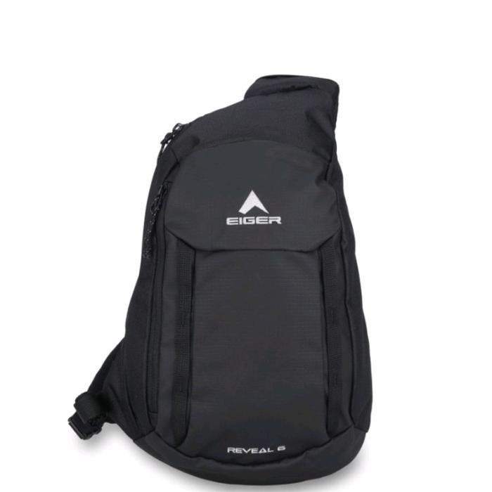 TAS SELEMPANG EIGER REVEAL SLING 4L - BLACK
