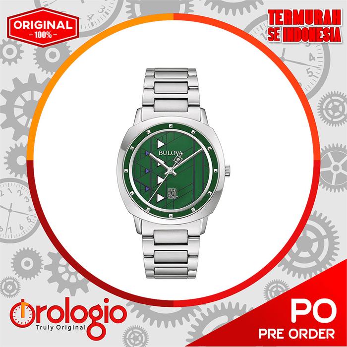 Jam Tangan Bulova Men's Frank Lloyd Wright Hollyhock House Quartz Watch 96A286