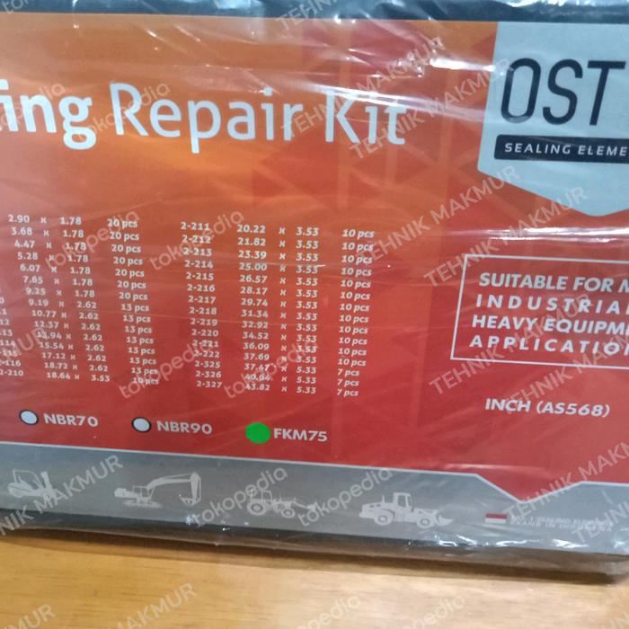 o ring kit box inch / mm fkm/ o ring box