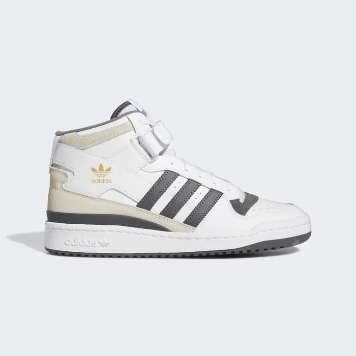 Sepatu Adidas Forum Mid Cloud White Men's Original