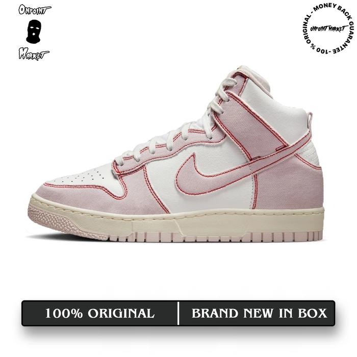 Nike Dunk High 1985 Pink Denim