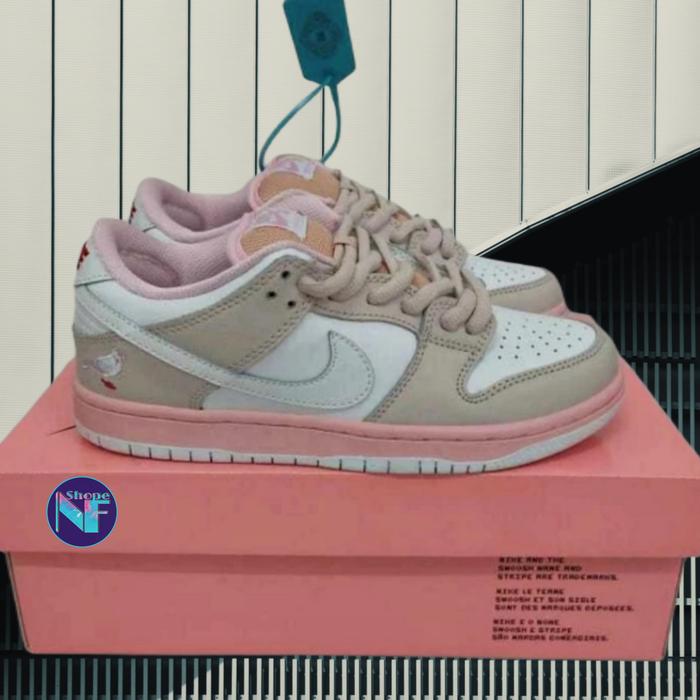 Sepatu Nike SB Dunk Low Infrared Pink Pigeon 100%PK Quality