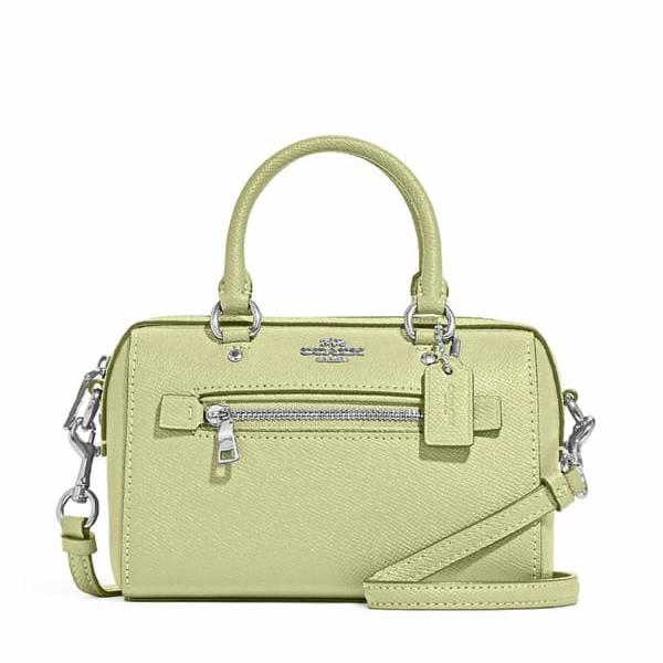 Coach Mini rowan satchel Pale lime