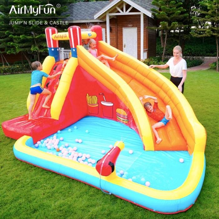 Air my fun carnival Bouncy Castle Inflatable Bouncer jual Istana Balon