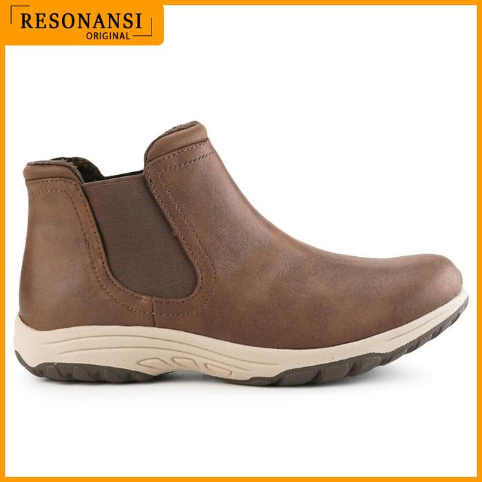SEPATU WANITA TERBARU SKECHERS ORIGINAL SLIP ON REGGAE FEST 2.0 COKLAT
