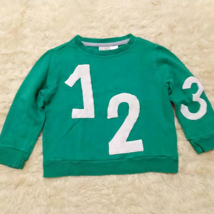 PRELOVED KAOS SWEATSHIRT CREWNECK ZARA BABY KIDS ANAK COWOK SECOND