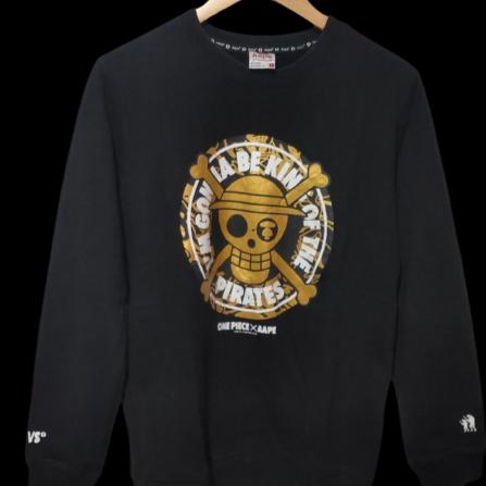 CREWNECK AAPE x ONE PIECE SECOND