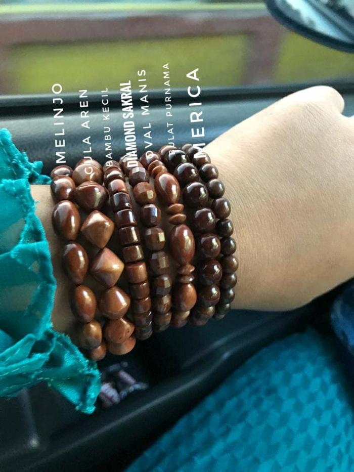 Gelang Novel Hati Suhita - Khilma Anis - kayu kaukah/kokka/kauka/kokah