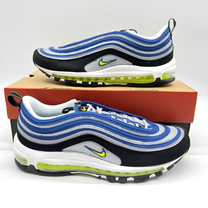 Nike Air Max 97 OG "Atlantic Blue/Voltage Yellow/Black" Original BNIB