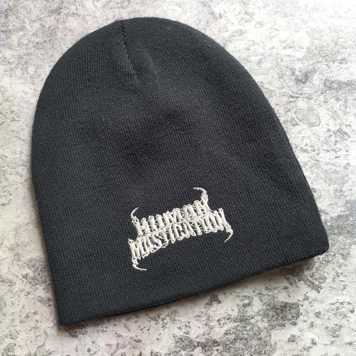 BEANIE KUPLUK - HUMAN MASTICATION - LOGO WHITE