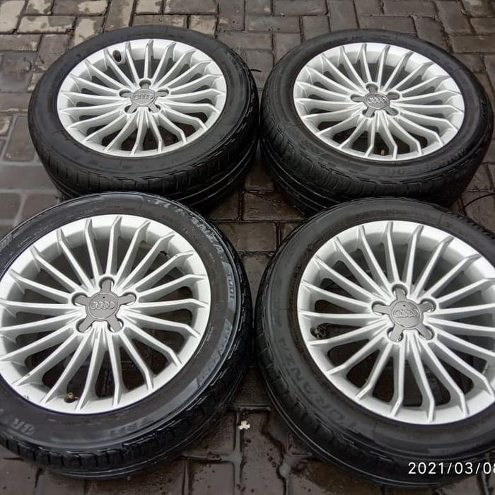 velg mobil seken r17 lobang 5 original audy a4 ring 17x7 pcd 5x112