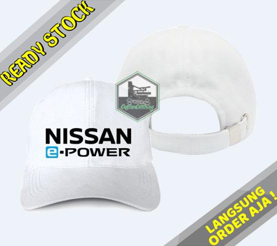 Topi Baseball Caps Nissan E Power Topi Baseball Caps Otomotif Nissan