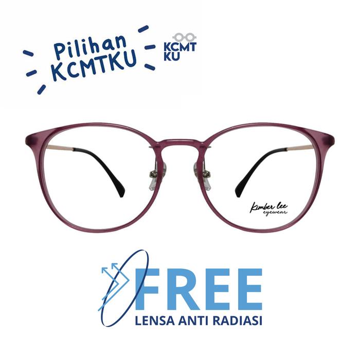 Kacamata Anti Radiasi KIMBERLEE Zoey UV++420 PC Technology