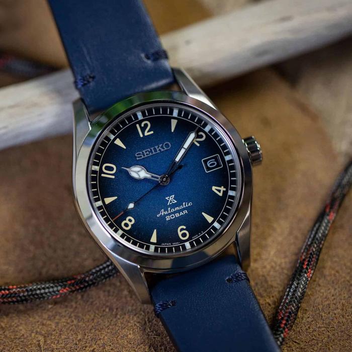 SEIKO PROSPEX ALPHINIST SPB157J1 SPB157 AUTOMATIC BLUE DIAL ORIGINAL
