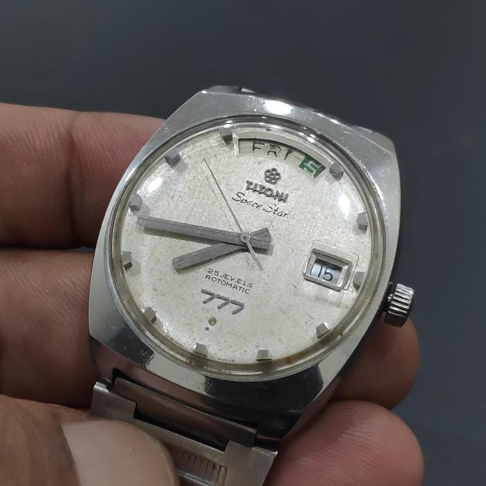 TITONI PRESIDENT SPACE STAR 777 25J Circa 1970