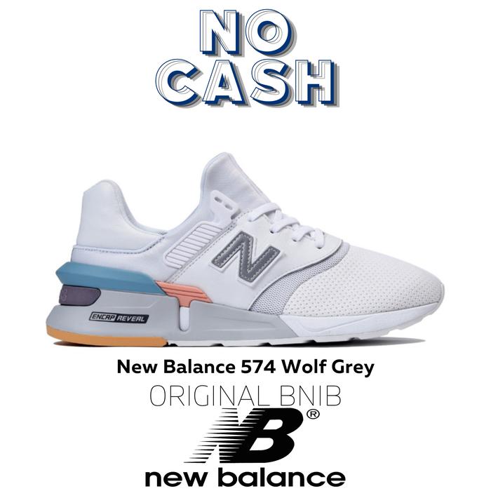 Sepatu New Balance 997s White Blue Original BNIB
