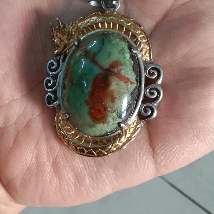 liontin pw edong garut motif wanita menari
