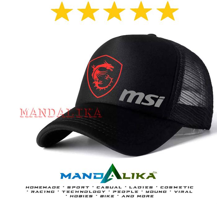 TOPI GAMING MSI CUSTOM BLACK PC GAME